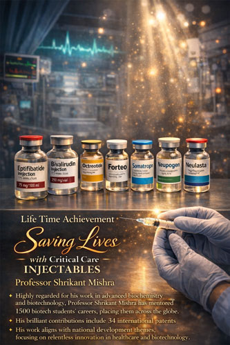 Dr. Shrikant Mishra - Drugs that reached clinic